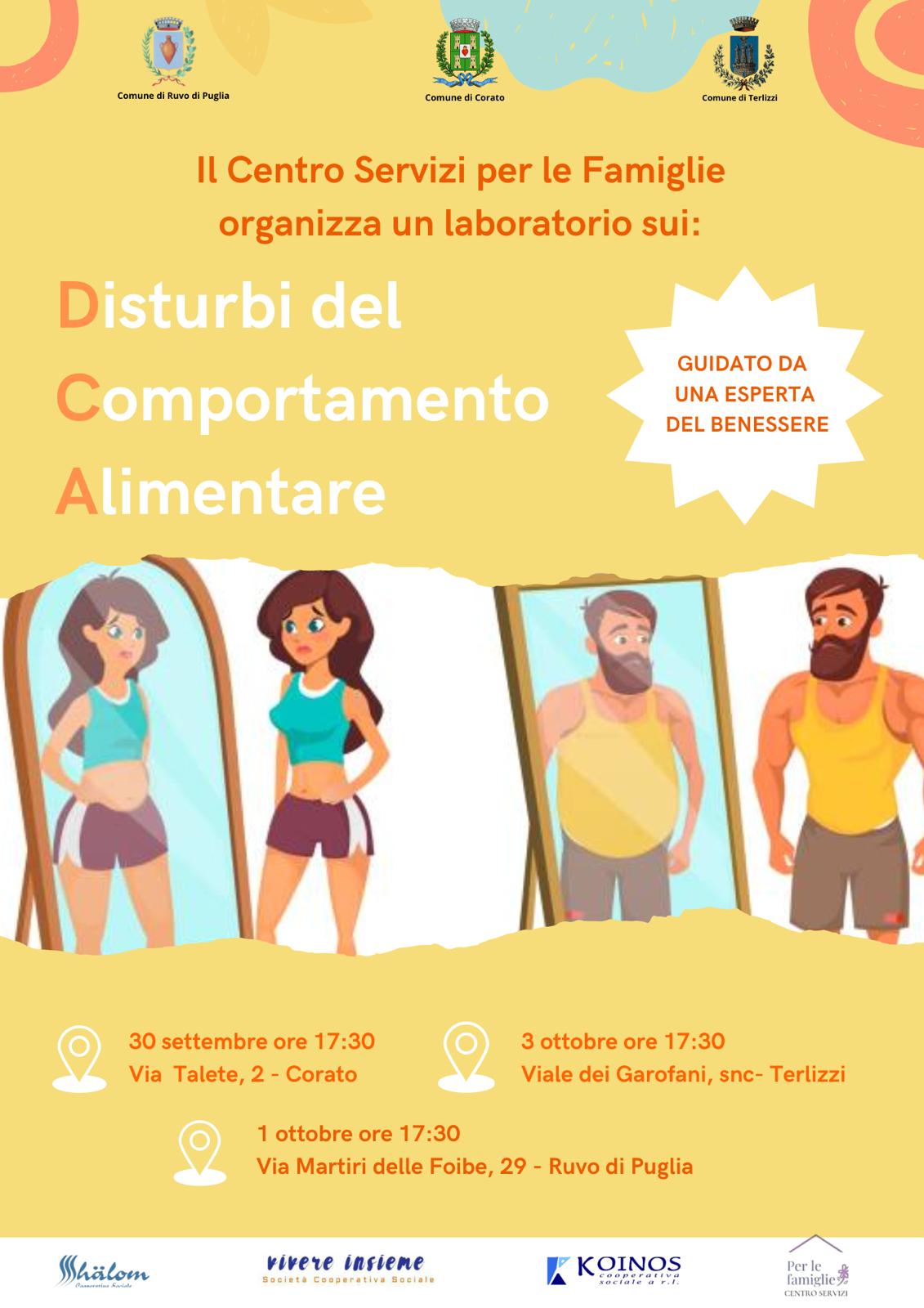 Centro servizi per le famiglie - Disturbi alimentari