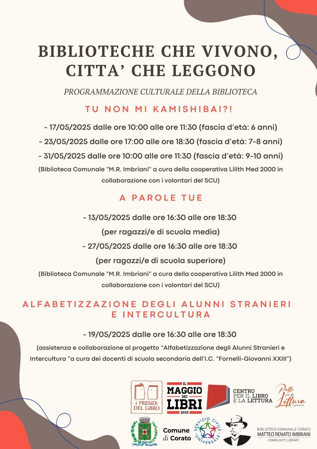 Programmazione culturale Biblioteca