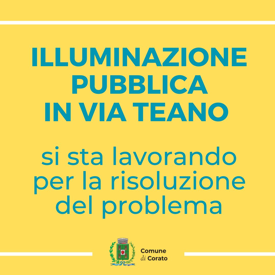 Illuminazione via Teano