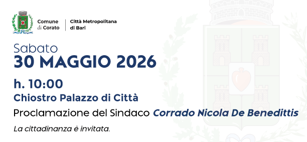 Proclamazione sindaco